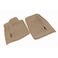 Rugged Ridge 13920.32 | Floor Liner, Front; Tan, 2011-2020 Dodge / Jeep Durango / Grand Cherokee WK2