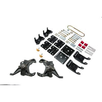 BELLTECH 768 LOWERING KITS  Front And Rear Complete Kit W/O Shocks 1995-2002 Chevrolet Astro/Safari (2WD w/ Factory Steel Leaf) 2 in. F/3.5 in. R drop W/O Shocks