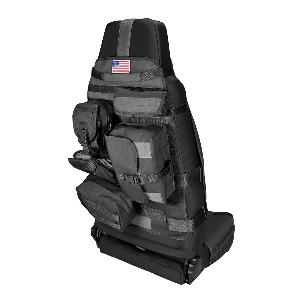 Rugged Ridge 13236.01 | Front Cargo Seat Cover, Black; 76-21 CJ/Wrangler/JT