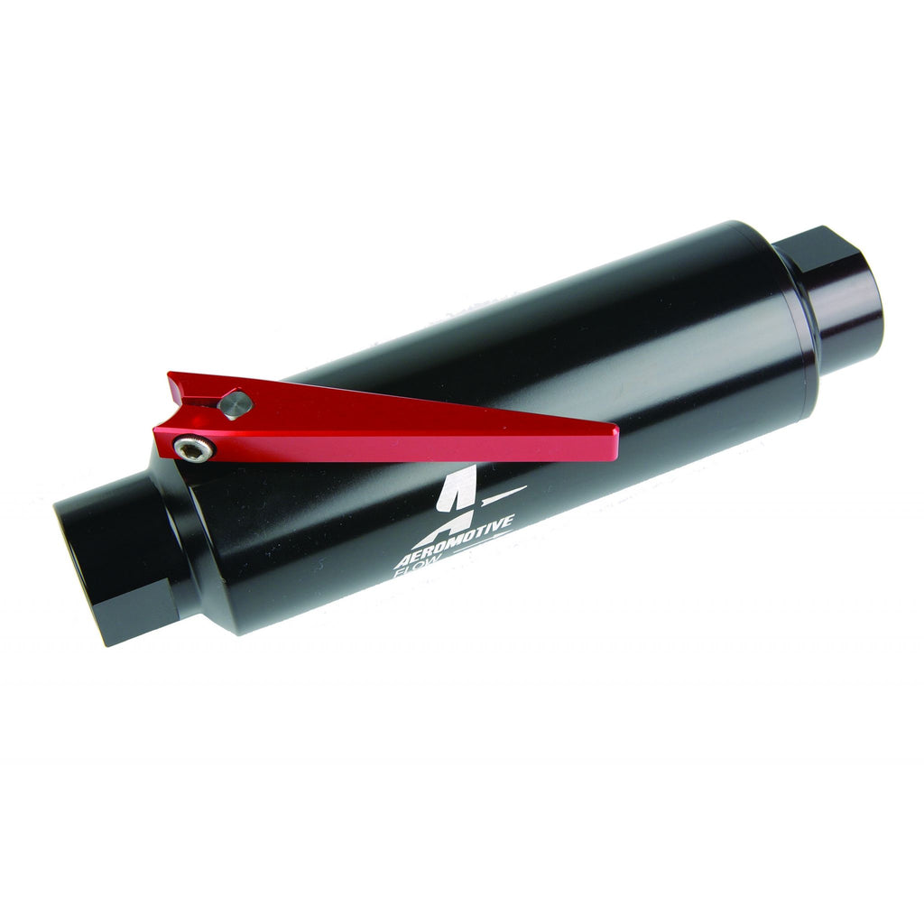Aeromotive ORB-10 Shutoff Valve Fuel Filter