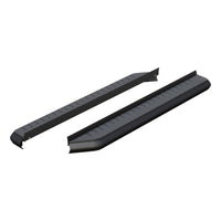 AeroTread 5" x 76" Black Stainless Running Boards (No Brackets)