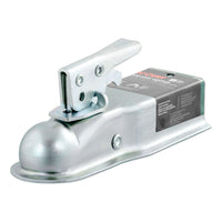 1-7/8" Straight-Tongue Coupler with Posi-Lock (2-1/2" Channel 2000 lbs Zinc)