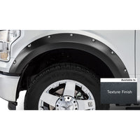 Stampede 8432-5 Black Ruff Riderz Textured Finish 4-Piece Fender Flare for 2015-2017 Ford F-150 Excludes Models W/Tech Pkg | Fits 67.1/78.9/97.6 In. Bed