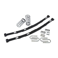 BELLTECH 570 LOWERING KITS  Front And Rear Complete Kit W/O Shocks 1995-1997 Chevrolet Blazer/Jimmy 4 cyl. 2 in. or 3 in. F/4 in. R drop W/O Shocks