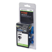 4-Way Flat Connector Socket with Hardware (Vehicle Side Packaged)