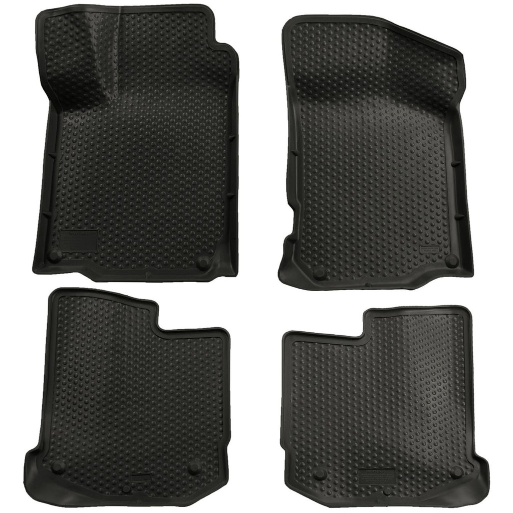 Husky Liners 89311 | Husky Liners Front & 2nd Seat Floor Liners, Fits 98-10 BEETLE/00-05 JETTA/GOLF FRONT AND REAR  FLOOR LINER BLACK