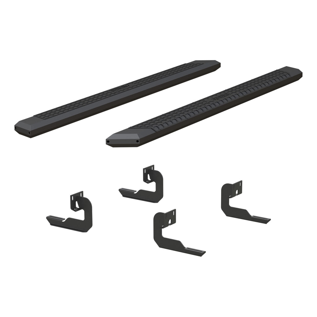 AdvantEDGE 5-1/2" x 85" Black Aluminum Side Bars Select Ford F-150