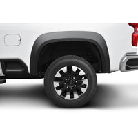 Bushwacker 40156-02 Black Extend-A-Fender Style Smooth Finish Rear Fender Flares for 2020-2022 Chevrolet Silverado 2500/3500