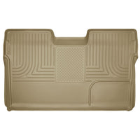 Husky Liners 19333 | Husky Liners 2nd Seat Floor Liner (Full Coverage), Fits 09-14 F150 CREW CAB CUSTOM MOLDED WEATHERBEATER 2ND SEAT FLOOR LINER TAN