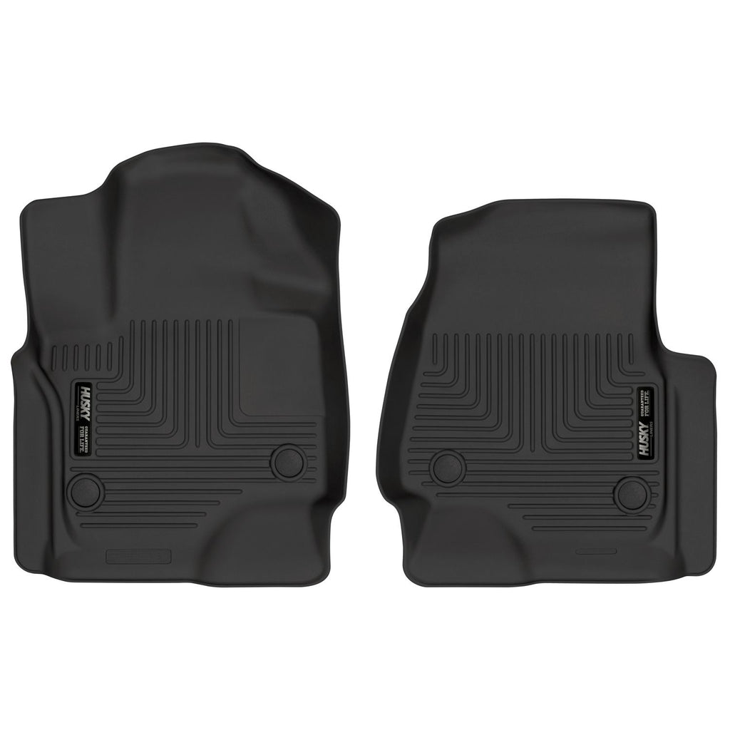 Husky Liners 13341 | Husky Liners Front Floor Liners, Fits 18-C EXPEDITION BLACK FRONT FLOOR LINERS