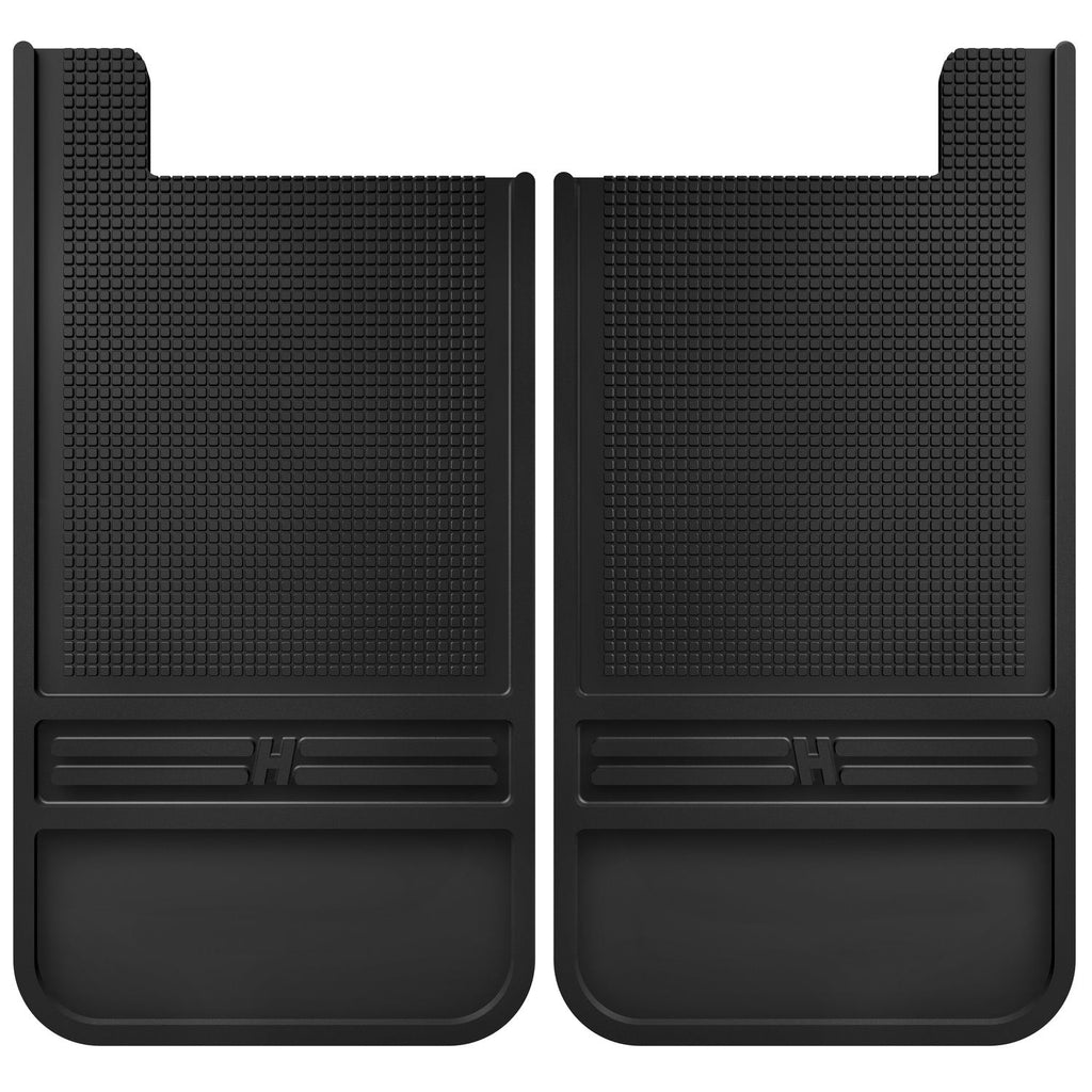 Husky Liners 55100 | Husky Liners Rubber Rear Mud Flaps - 12IN w/o Weight, Fits RUBBER REAR MUD FLAPS - 12IN W/O WEIGHT MUDDOG MUD FLAPS