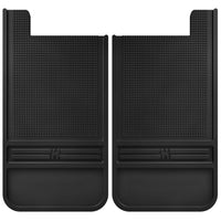 Husky Liners 55100 | Husky Liners Rubber Rear Mud Flaps - 12IN w/o Weight, Fits RUBBER REAR MUD FLAPS - 12IN W/O WEIGHT MUDDOG MUD FLAPS