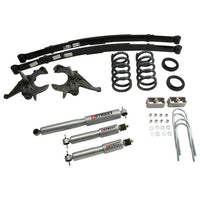 BELLTECH 622SP LOWERING KITS  Front And Rear Complete Kit W/ Street Performance Shocks 1994-2004 Chevrolet S10/S15 Pickup 6 cyl. (Ext Cab) 4 in. or 5 in. F/5 in. R drop W/ Street Performance Shocks
