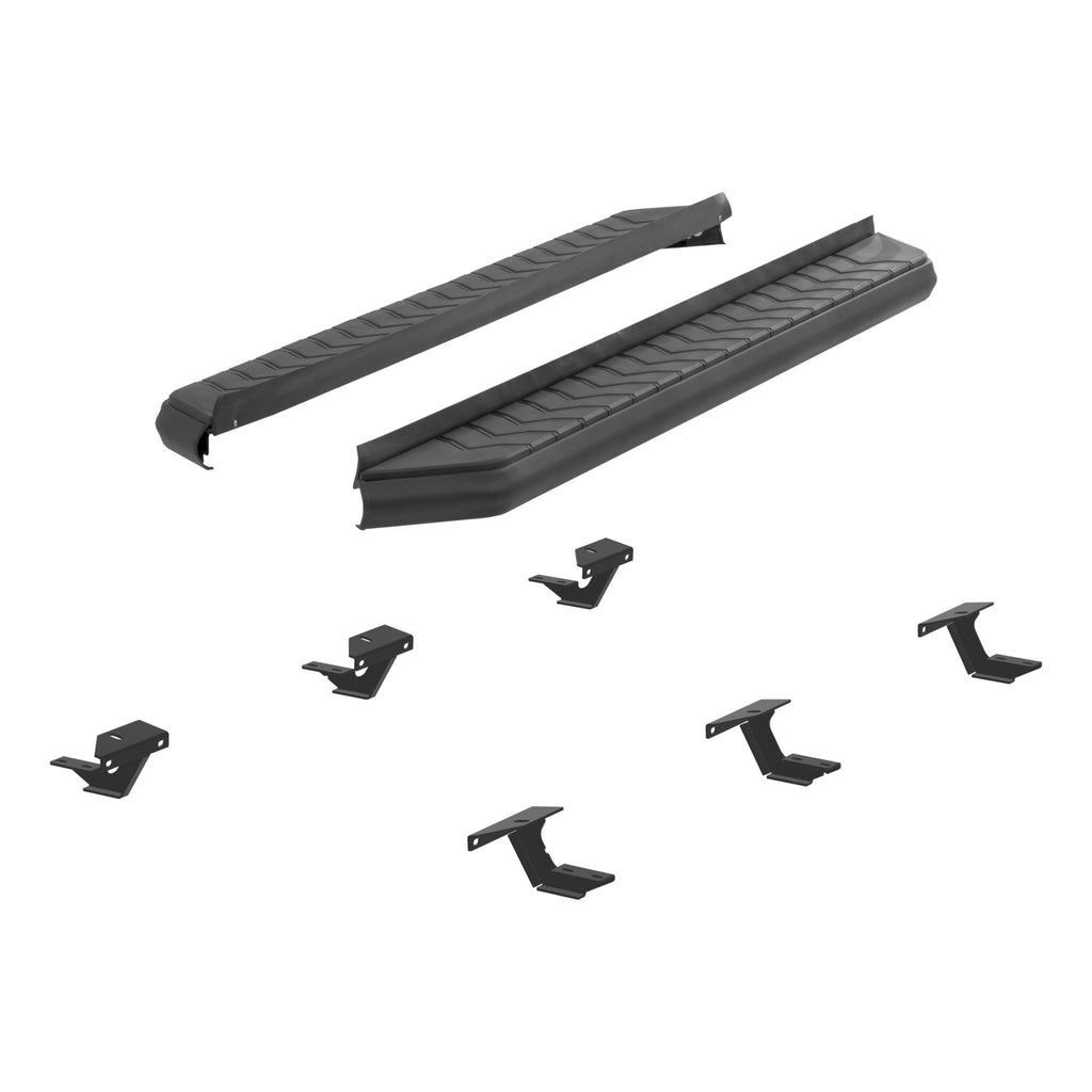 AeroTread 5" x 67" Black Stainless Running Boards Select Jeep Grand Cherokee