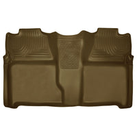Husky Liners 19203 | Husky Liners 2nd Seat Floor Liner (Full Coverage), Fits 07-13 SILVERADO/SIERRA 1500/07-14 SILVERADO/SIERRA 2500/3500 HD CREW CAB 2ND SEAT FLOOR LINER TAN
