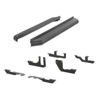 AeroTread 5" x 76" Black Stainless Running Boards Select Traverse Acadia