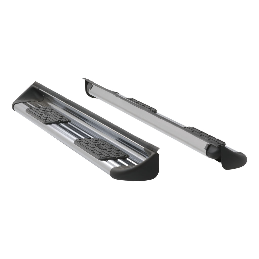 Polished Stainless Steel Side Entry Steps Select Ford F-Series Super Crew