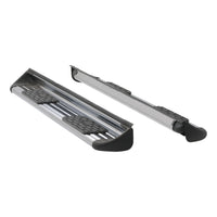 Polished Stainless Steel Side Entry Steps Select Ford F-Series Super Crew