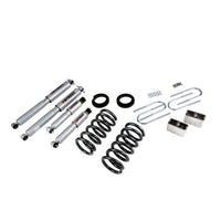 BELLTECH 650SP LOWERING KITS  Front And Rear Complete Kit W/ Street Performance Shocks 1994-2004 Chevrolet S10/S15 Pickup 6 cyl. (Std Cab) 95-97 Chevrolet Blazer/Jimmy 6 cyl. 2 in. or 3 in. F/3 in. R drop W/ Street Performance Shocks