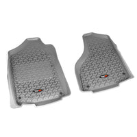 Rugged Ridge 84903.05 | Floor Liners, Front, Gray; 12-16 Dodge Ram 1500/2500/3500 Reg/Quad