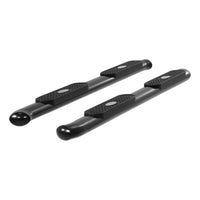 4" Black Steel Oval Side Bars Select Jeep Grand Cherokee