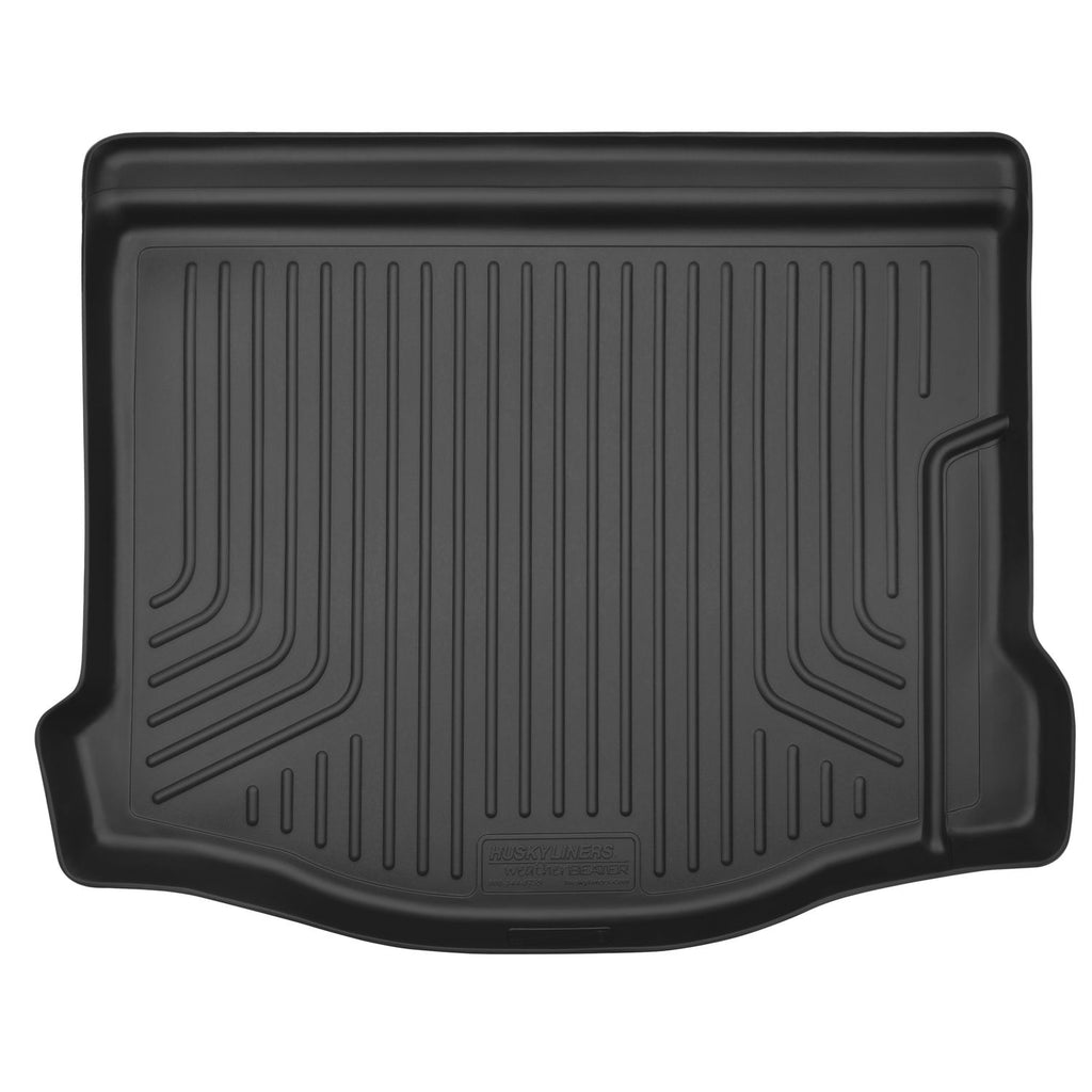 Husky Liners 43051 | Husky Liners Trunk Liner, Fits 12-17 FOCUS 5DR HATCHBACK MODELS CUSTOM MOLDED WEATHERBEATER TRUNK LINER BLACK