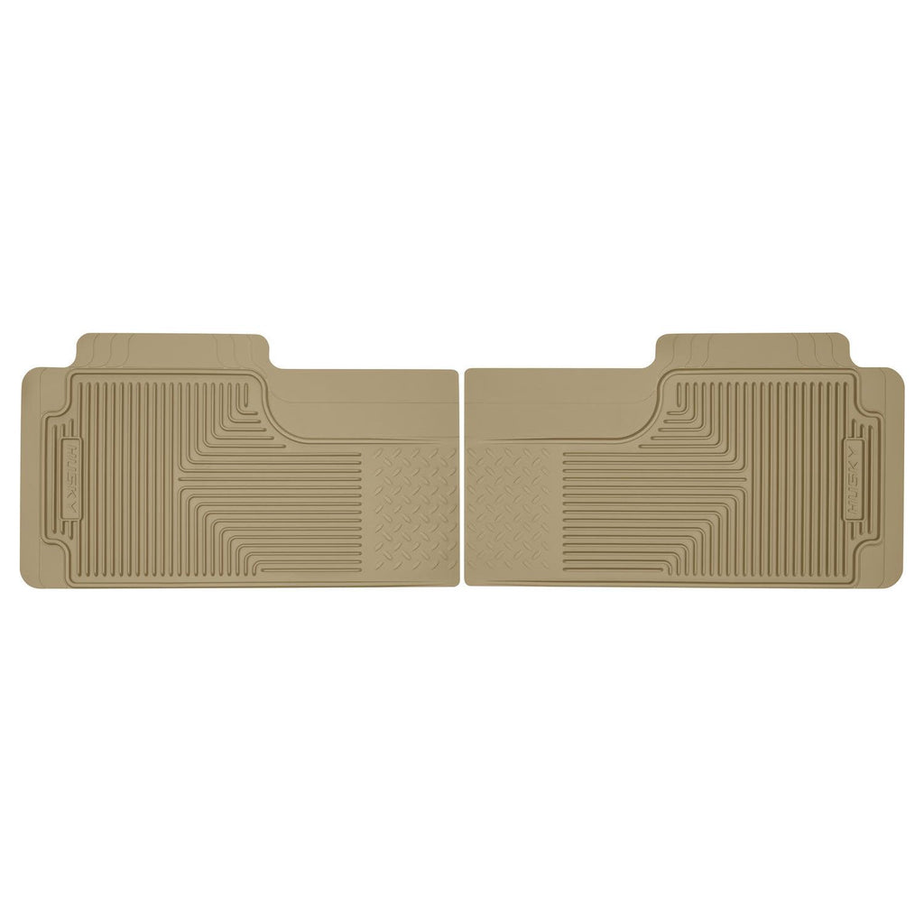 Husky Liners 52013 | Husky Liners 2nd Or 3rd Seat Floor Mats, Fits MISC. REAR FLOOR MATS RM TAN