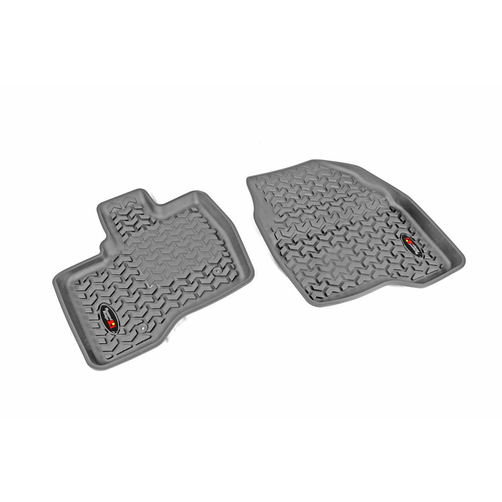 Rugged Ridge 84902.09 | Floor Liners, Front, Gray; 11-14 Ford Explorer