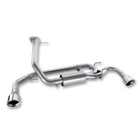 Borla 11786 | Borla S-Type Axle-Back Exhaust System for 2010-2013 Mazda 3/ Mazdaspeed 3 2.5L/ 2.3L 4 Cyl. Turbo Manual Transmission Wheel Drive (FWD) 5-Door Hatchback.