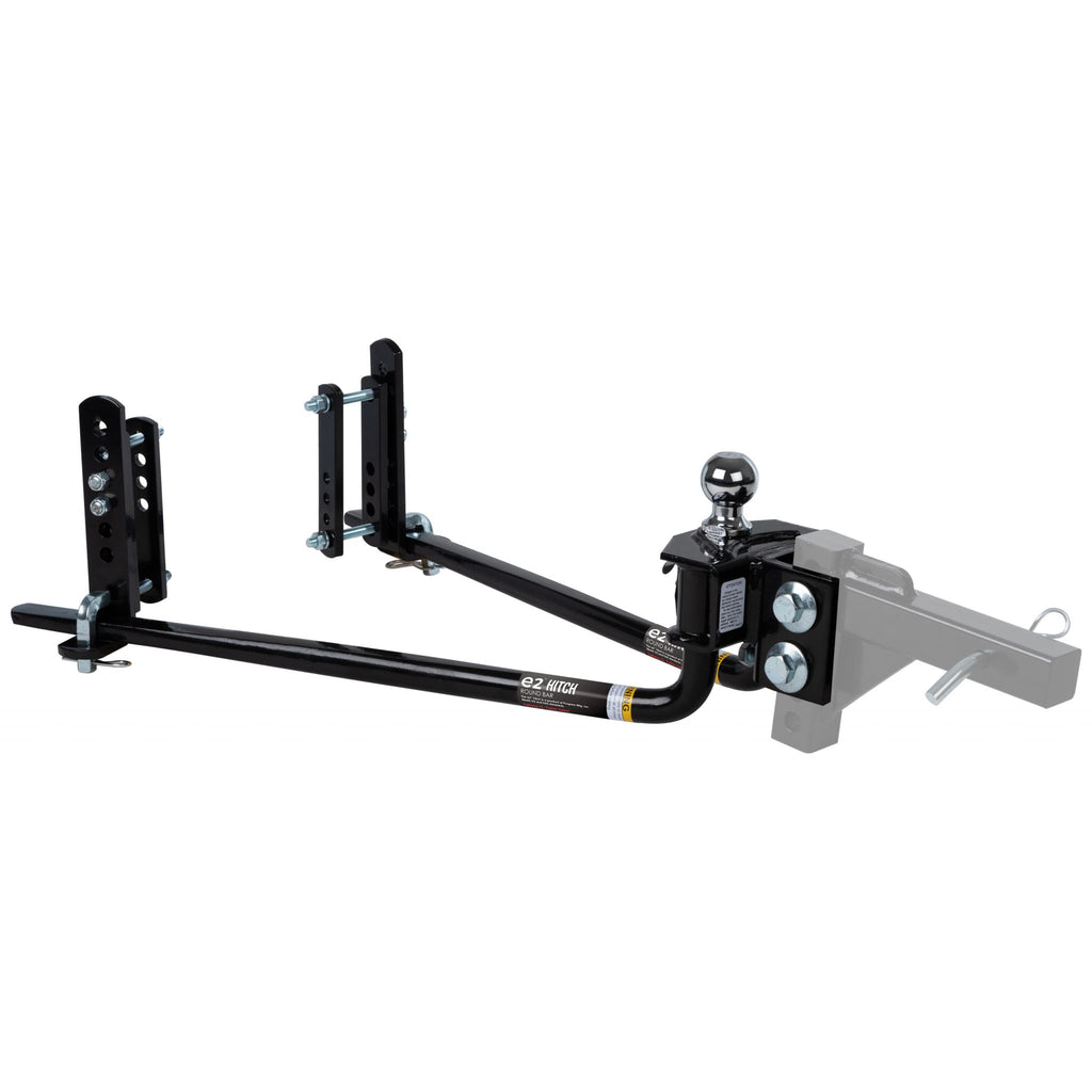 e2 10K round-bar WD hitch with built-in sway control. No-shank model.