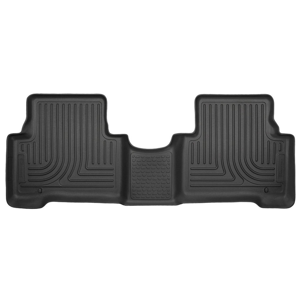 Husky Liners 14861 | Husky Liners 2nd Seat Floor Liner, Fits 13-16 SANTA FE GLS/LIMITED 2ND SEAT FLOOR LINER WEATHERBEATER SERIES BLACK