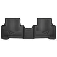Husky Liners 14861 | Husky Liners 2nd Seat Floor Liner, Fits 13-16 SANTA FE GLS/LIMITED 2ND SEAT FLOOR LINER WEATHERBEATER SERIES BLACK