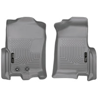 Husky Liners 18372 | Husky Liners Front Floor Liners, Fits 12-17 EXPEDITION,NAVIGATOR FRONT FLOOR LINERS WEATHERBEATER SERIES GREY