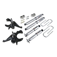 BELLTECH 613SP LOWERING KITS  Front And Rear Complete Kit W/ Street Performance Shocks 1982-2004 Chevrolet S10/S15 Pickup 4&6 cyl. (Ext Cab) 2 in. F/2 in. R drop W/ Street Performance Shocks