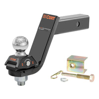 RockerBall Cushion Hitch with 2" Ball (2" Shank 7500 lbs. 5" Drop)