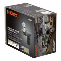 Double Lock 2-5/16" Offset Gooseneck Ball (4" Rearward Offset)