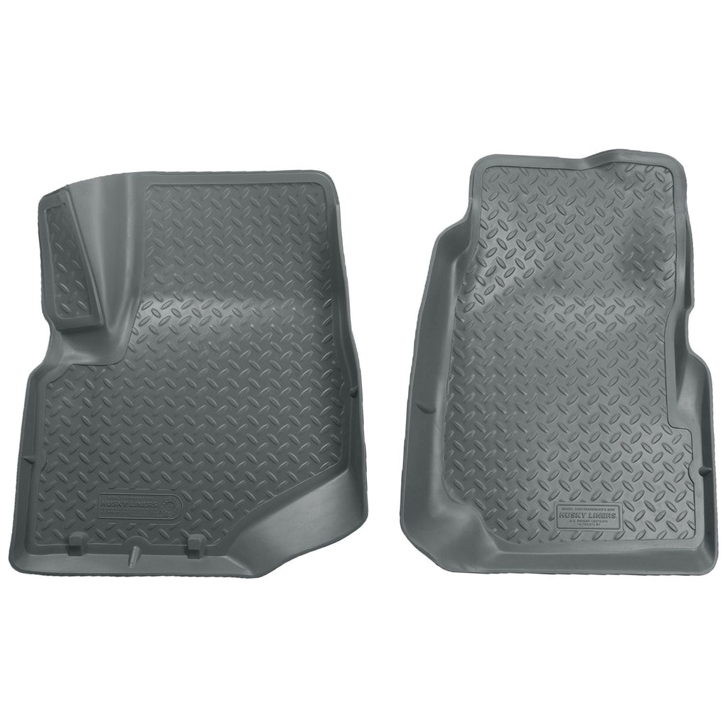 Husky Liners 32002 | Husky Liners Front Floor Liners, Fits 02-09 TRAILBLAZER/ENVOY/BRAVADAFRONT FLOOR LINER GREY