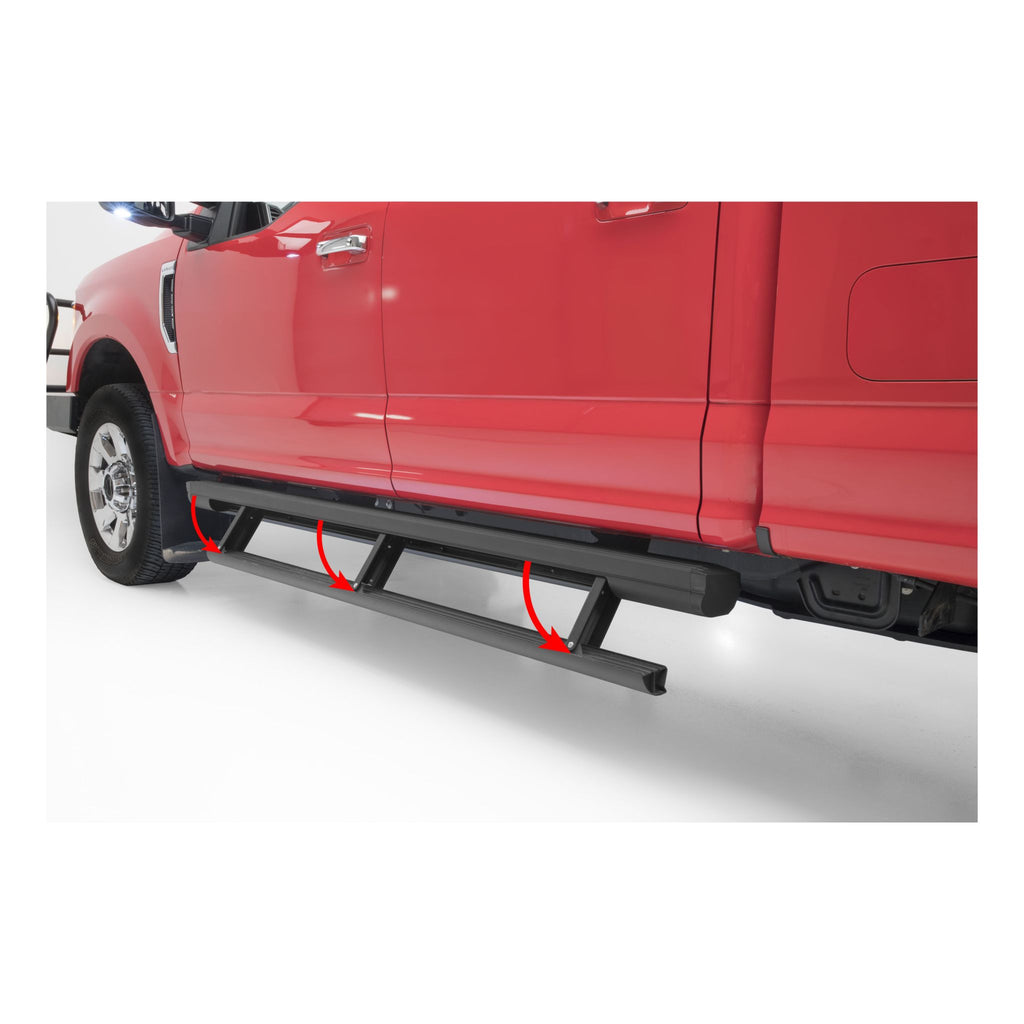ActionTrac 87.6" Powered Running Boards Select Ford F-Series Crew Cab
