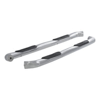 3" Round Polished Stainless Side Bars Select Ford F-150 F-250 F-350
