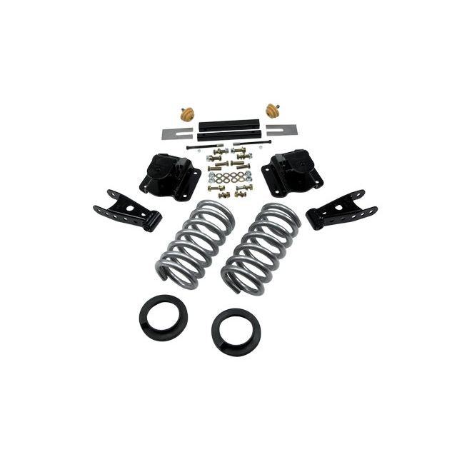 BELLTECH 819 LOWERING KITS  Front And Rear Complete Kit W/O Shocks 1994-1999 Dodge Ram 1500 (Ext Cab V8 Auto Trans Only) 2 in. or 3 in. F/4 in. R drop W/O Shocks
