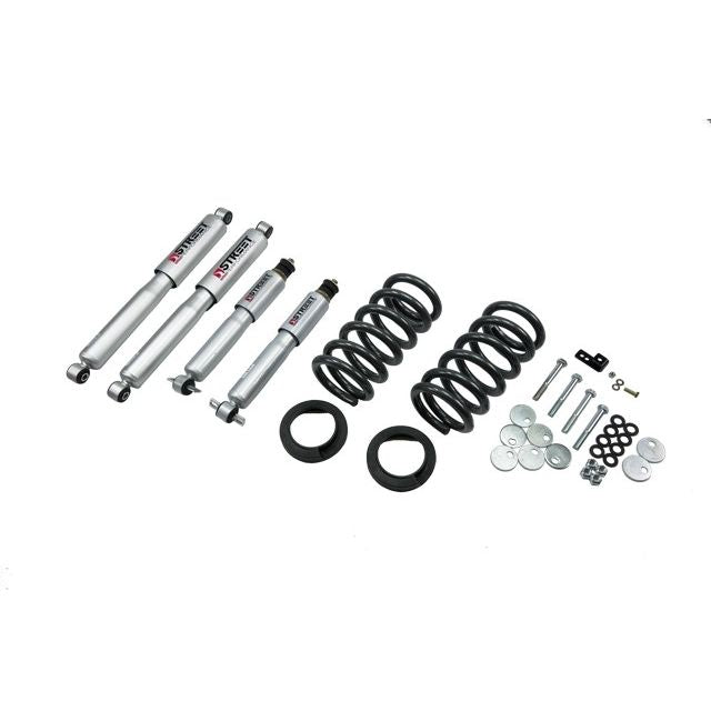 BELLTECH 941SP LOWERING KITS  Front And Rear Complete Kit W/ Street Performance Shocks 1997-2002 Ford Expedition/Navigator (2WD w/ Factory Rear Air springs) 2 in. or 3 in. F/2 in. or 3 in. R drop W/ Street Performance Shocks