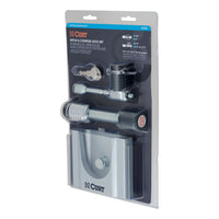 Hitch & Coupler Lock Set (2" Receiver 1/2" to 2-1/2" Latch 1-7/8" & 2" Lip)