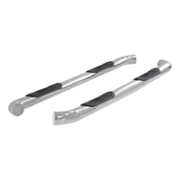 3" Round Polished Stainless Side Bars Select Silverado Sierra 1500 2500 3500