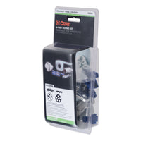 6-Way Round Connector Plug & Socket with Hardware (Packaged)