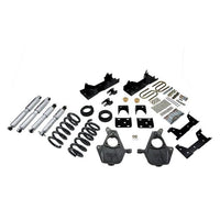 BELLTECH 665SP LOWERING KITS  Front And Rear Complete Kit W/ Street Performance Shocks 1999-2000 Chevrolet Silverado/Sierra (Std Cab) 4 in. or 5 in. F/6 in. R drop W/ Street Performance Shocks