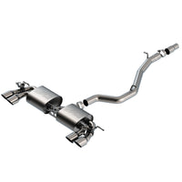 Borla 140830SB | Borla Cat-Back Exhaust System for 2018-2019 Volkswagen Golf R MK7.5 2.0L 4 Cyl. Turbo Automatic/ Manual Transmission All Wheel Drive 4 Door Hatchback