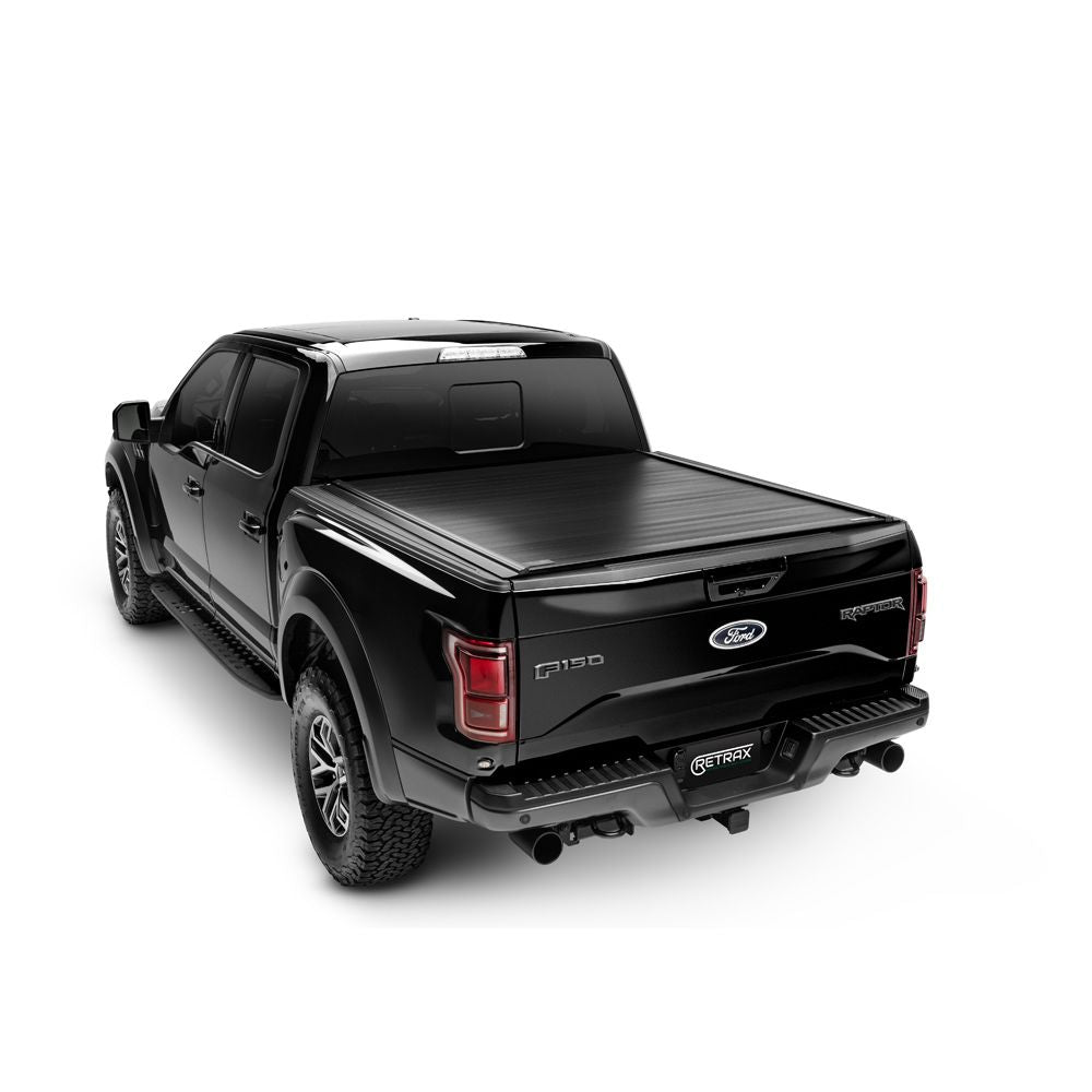 Retrax 90379 - PowertraxPRO MX Retractable Tonneau Cover - Rugged - Aluminum Construction - Electric Cover - Matte Black - 2021 Ford F-150 6' 7 Bed without Stake Pockets