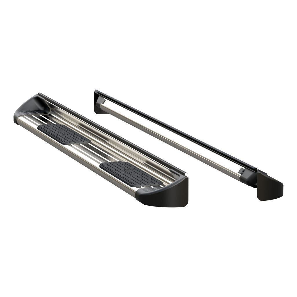 Polished Stainless Steel Side Entry Steps Select Silverado Sierra Extended Cab