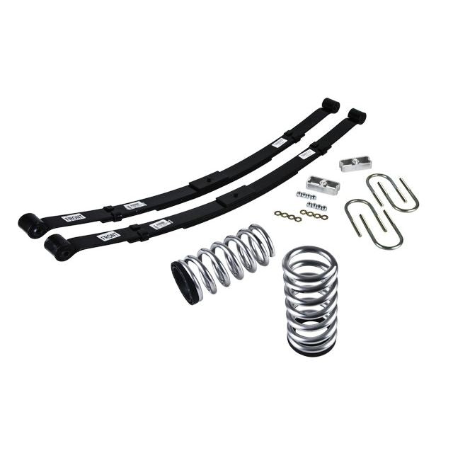 BELLTECH 568 LOWERING KITS  Front And Rear Complete Kit W/O Shocks 1982-2004 Chevrolet S10/S15 Pickup 4 cyl. (Ext Cab & Std Cab) 2 in. or 3 in. F/4 in. R drop W/O Shocks