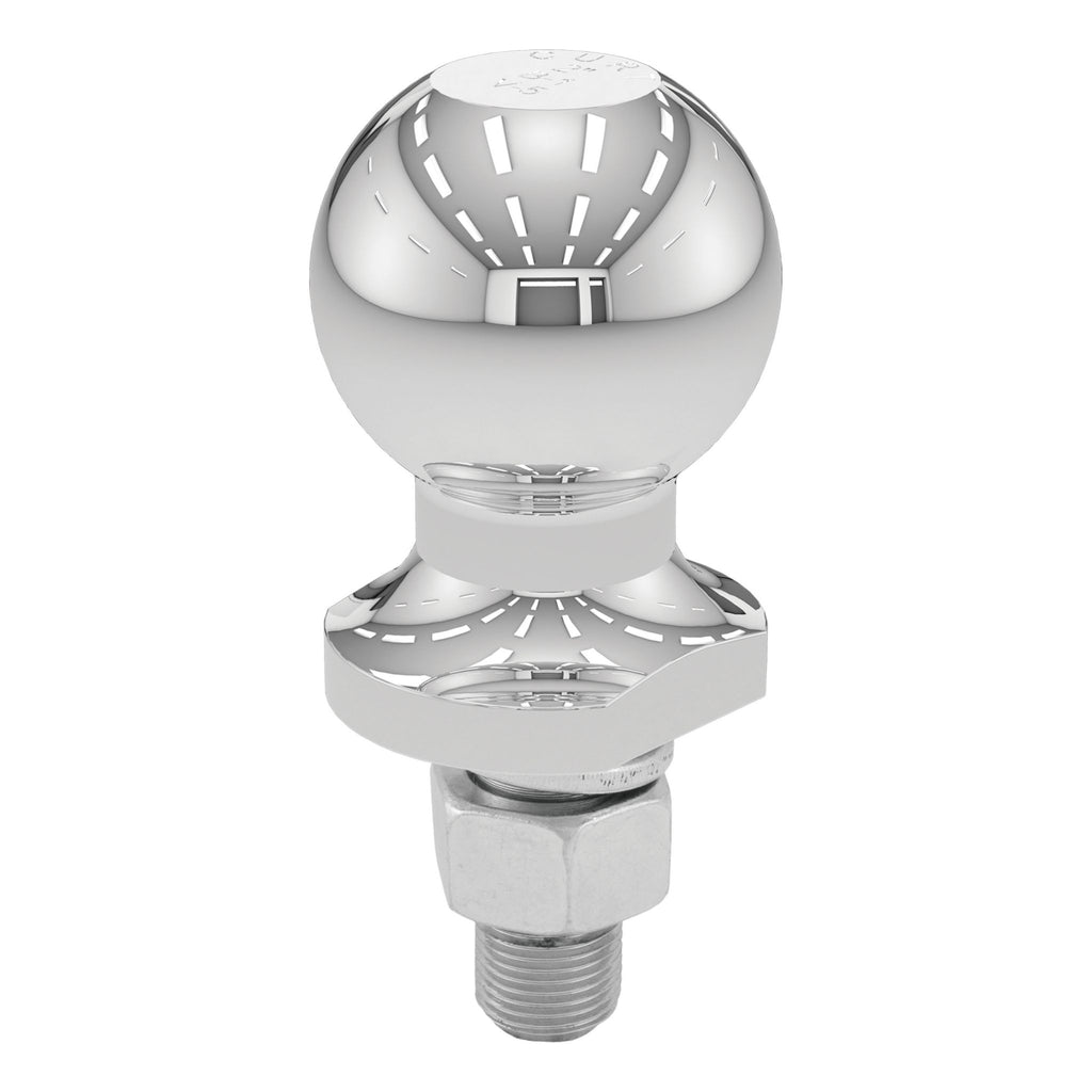 2" ATV Tow Ball - Lawn Tractor Hitch Ball (2000 lbs. Chrome)